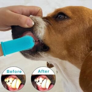 funda para limpiar dientes de perros